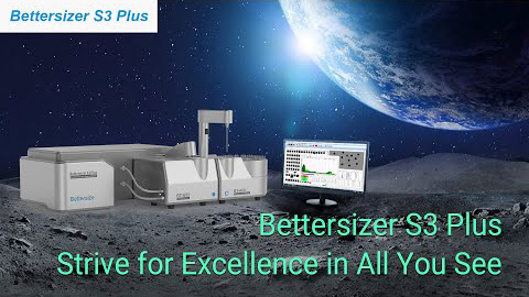 Bettersizer S3 plus particle size and shape analyzer